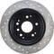 Centric Parts Sport Drilled/Slotted Brake Rotor, 127.40061R 127.40061R - alternate 4